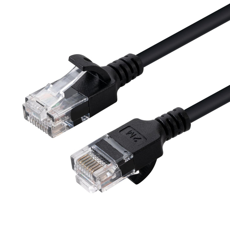 Microconnect V-UTP601S-SLIM Network Cable Black 1M CAT.6 U/UTP (UTP)