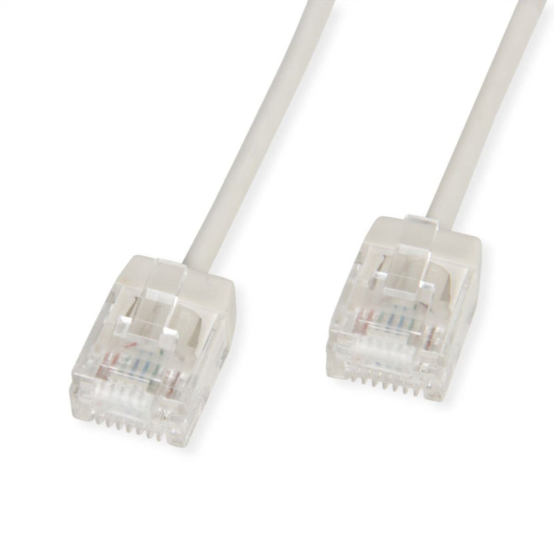 Roline UTP Datacenter Network Cable CAT.6A (class Ea), Lsoh, Slim, Extra Kurzer Plug Grey 5M