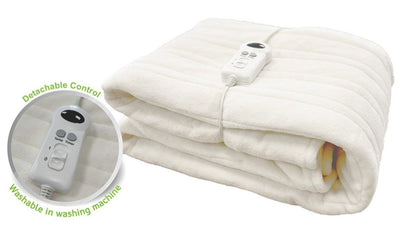 Haeger EB-180.002A Blanket Eléctrica And Pad 120W White Vellón — image 1