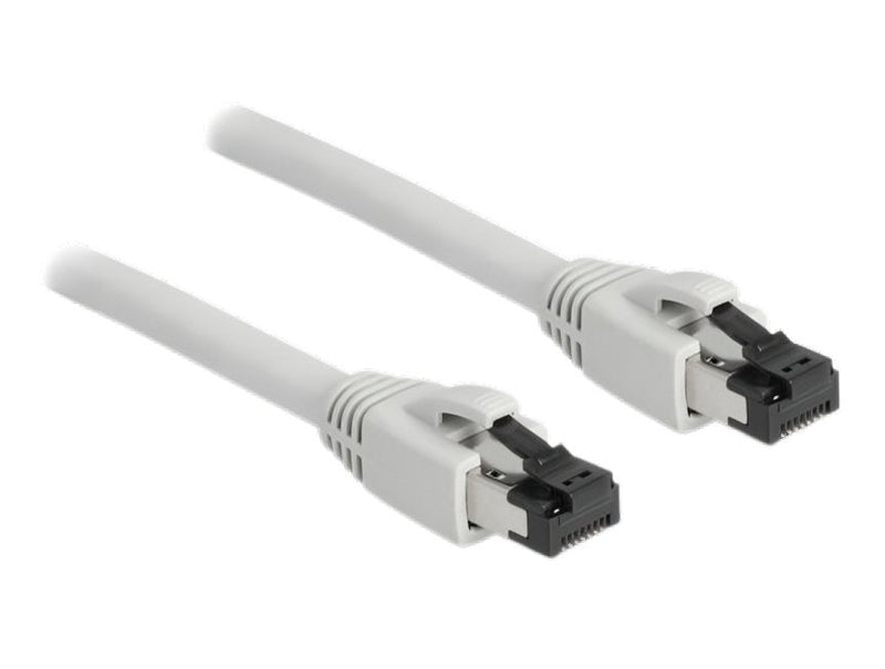 Delock Network Cable RJ45 CAT.8.1 S/FTP 3M Bis 40Gbps Grey