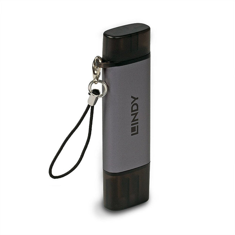 Lindy Card Reader USB 3.2, Type-c And a, SD/microSD
