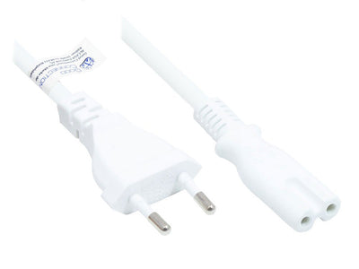 Good Connections Euro-cable Power An C7/Euro 8 Bu. White 10M — image 1