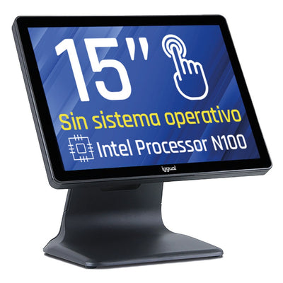 Iggual Tpv Aio 15 J4125 4GB 6USB 1000Mbps Without So — image 1