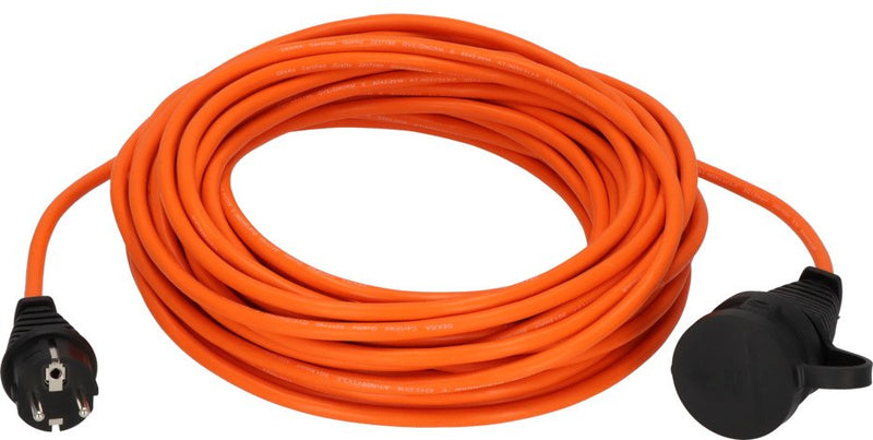 Brennenstuhl 1169950 Base Múltiple 25M 1 Salidas AC Outdoor Orange