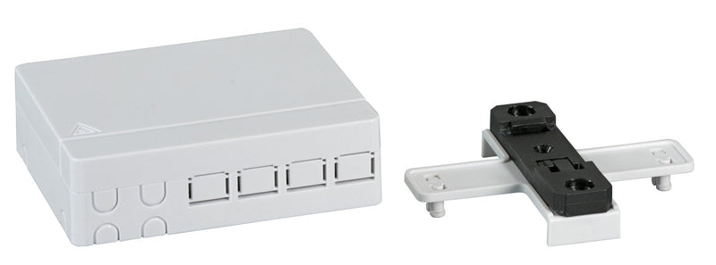 Efb Ftth Indoor Box Carril Din Fr 4FASERN, 4ACOPLAMIENTOS And Faserberlngenaufnahme