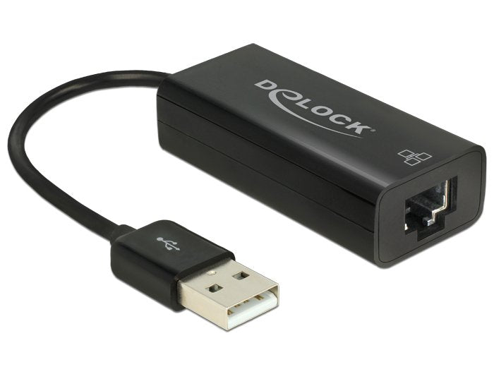 Delock Adapter USB 2.0 10/100 Ethernet LAN RJ45