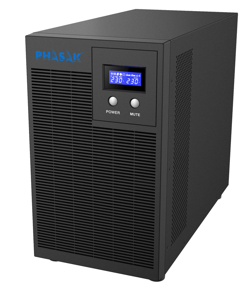 Phasak UPS Line Interactive Protekt 3160VA 3160VA-2100W 6 Salidas Formato Tower
