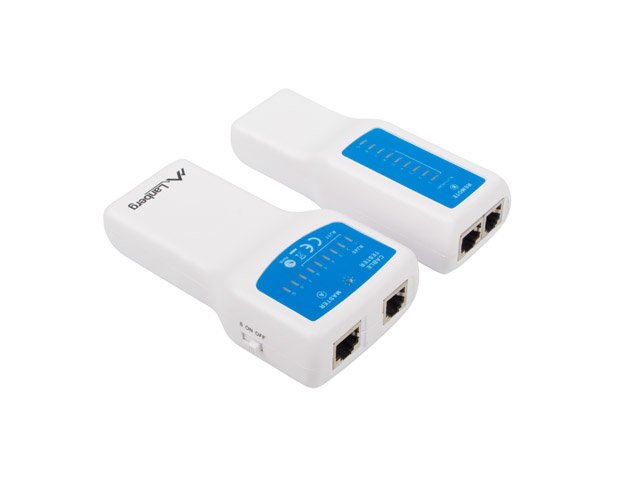 Lanberg Tester Cable Network RJ-45, RJ-12 / RJ-11, NT-0402