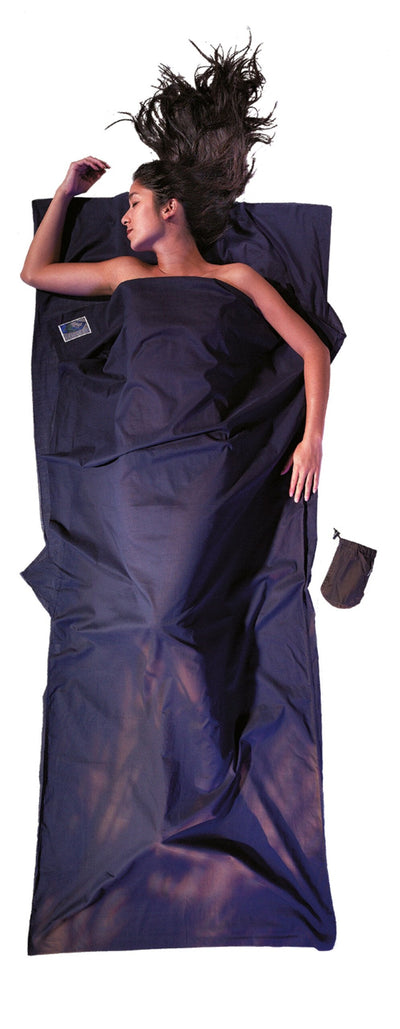 Cocoon Travelsheet Saco Dormir Rectangular Algodón Blue — image 1
