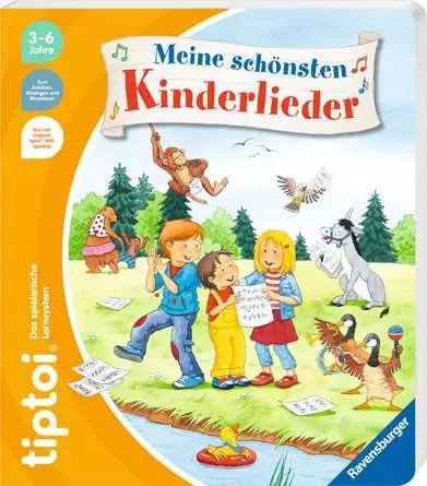 Ravensburger Tiptoi Mis Canciones Infantiles Más Bonitas, Book Aprendizaje 49262