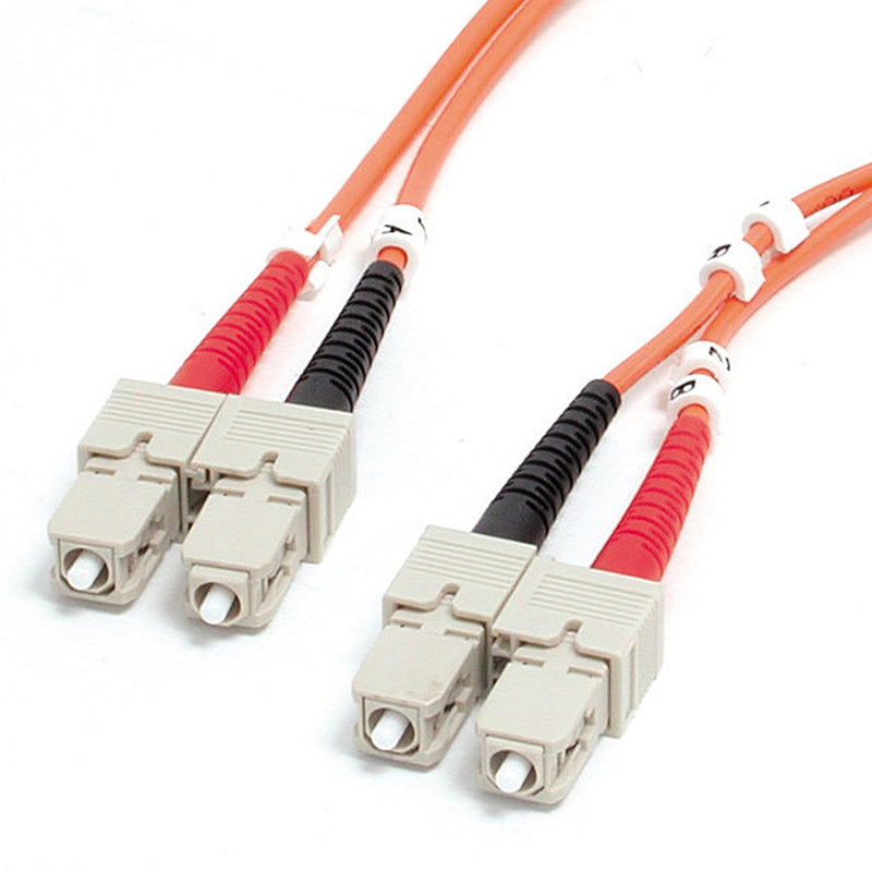 StarTech Cable Fibre .com 2M Multimode Dúplex 62 5/125 Lszh Sc/Sc Network Cable Modo Múltiple Sc (m) a Modo Mú