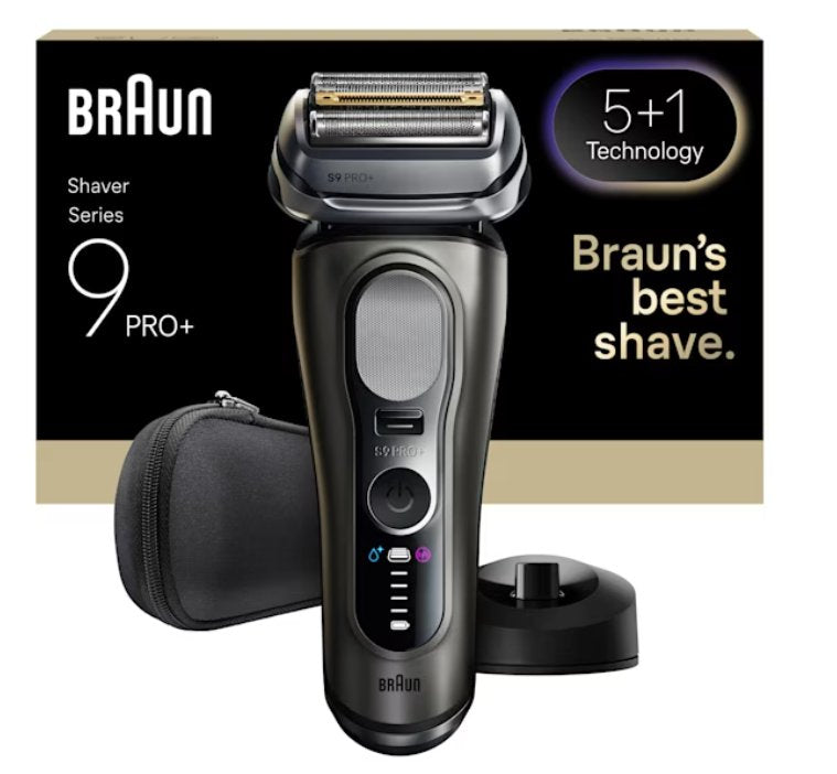 Braun Máquina Series 9 Pro + 9615S Afeitar Láminas Trimmer Black Grey 8700216554237