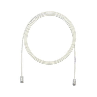 Panduit CAT.6A 28AWG UTP Patch Cord, Cm/Lszh, Of Network Cable 1M CAT.6A U/UTP (UTP) White — image 1