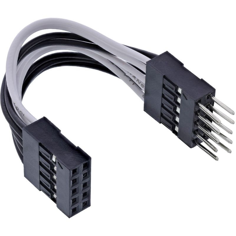 Inline Extensión Internal USB 2X 5 Pines Male a Female Directo 5CM