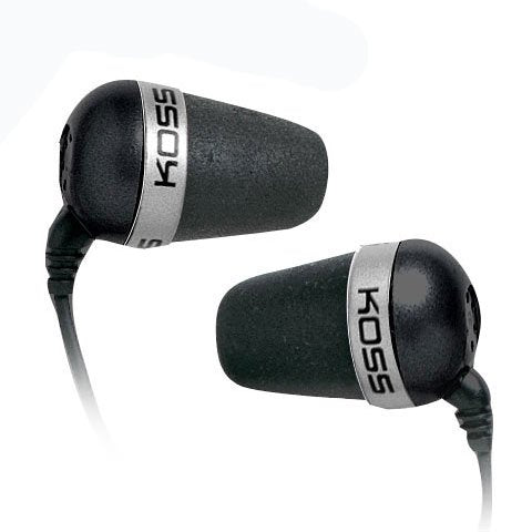 Koss The Plug Headphones Black