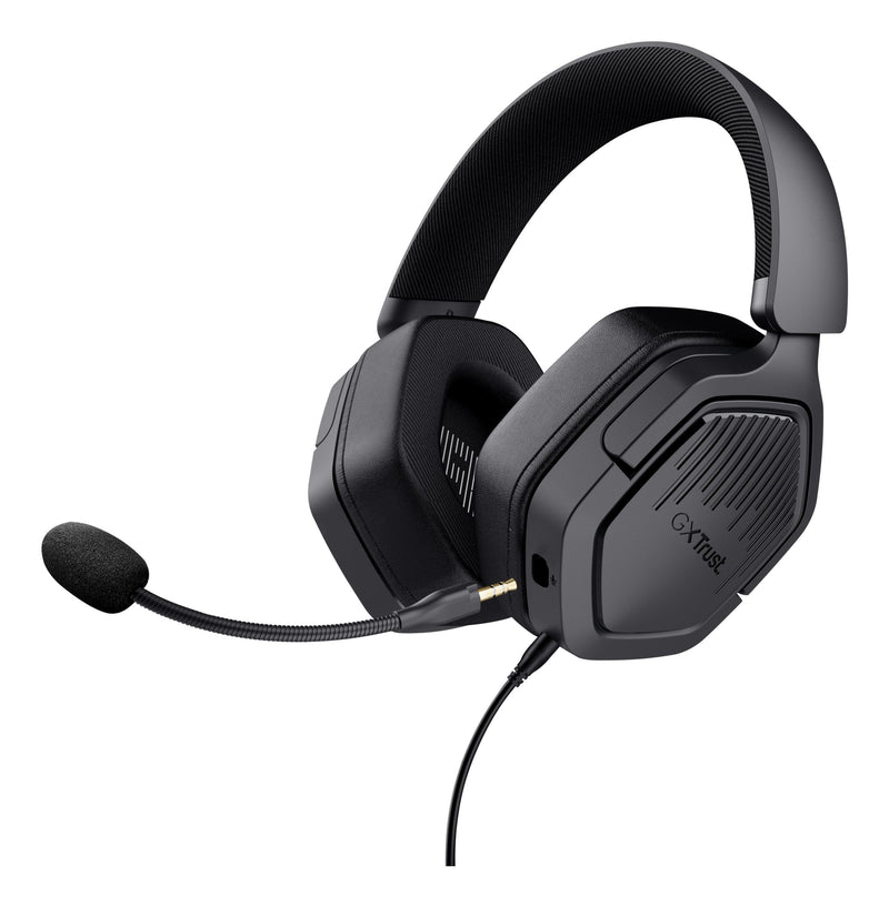 Trust Auriculares Gaming Con Micrófono Gaming Gxt 492 Carus Jack 3.5 Negro