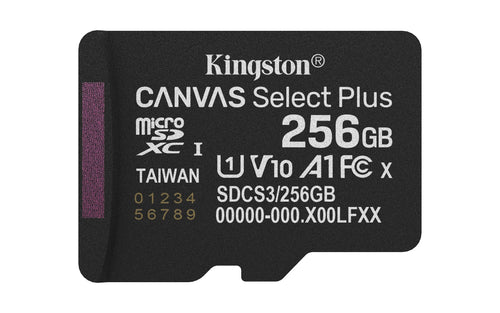 Kingston Memory Micro Sdxc 256GB Uhs-i/SDCS3/256GBSP — image 1