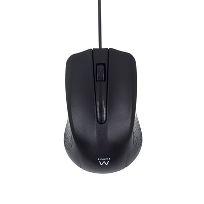 Ewent EW3300 Mouse Ambidextro USB Type a Óptico 1000 DPI — image 1