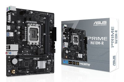 ASUS Motherboard Prime H610M-R-SI 1700 DDR5 PCIE4.0 DVI 6XSATA — image 1