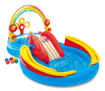 Pool Hinchable Kids Model Garden With Tobogán, 290 X 180 X 104CM — image 1
