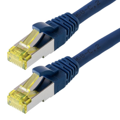 Helos Network Cable S/FTP CAT.6A Blue 15,0M — image 1