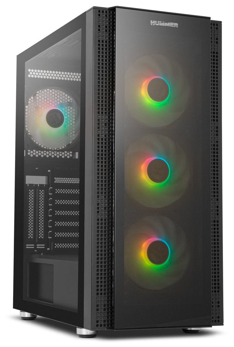 Nox PC Case Semitorre Hummer Horus ARGB Lighting