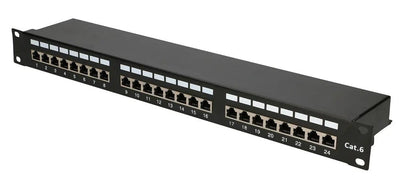 Extralink 24 Port CAT.6 STP Patch Panel V2 — image 1