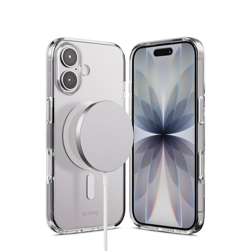 Crong Clear Mag Cover Case For Iphone 17 16CM (6.3) Transparent