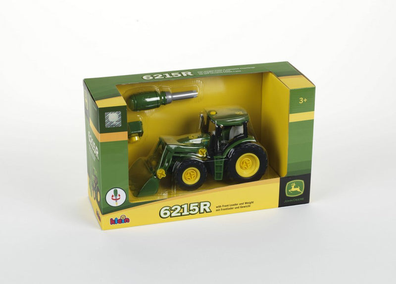 Theo Klein Tractor John Deere Con Cargador Front Y Peso Vehículo Juguete