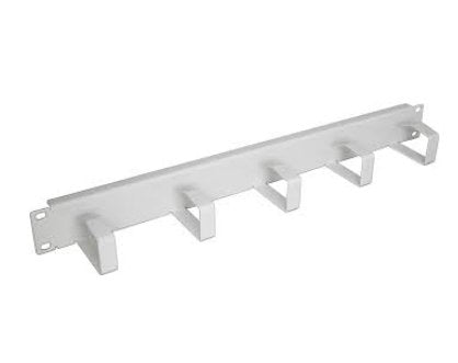 Efb 19 1HE Panel Organiser Cables, 5 Stand Steel Grey