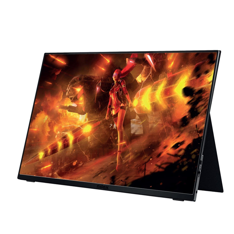 Nilox Monitor 17,3 Portable USB-C Mini-hdmi NXMP17FHD1441 IPS FHD 144HZ 0MS Colour Black