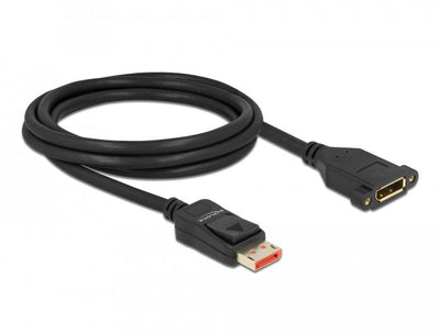 Delock DisplayPort Cable Extensión Installation 8K 60 HZ 2M — image 1