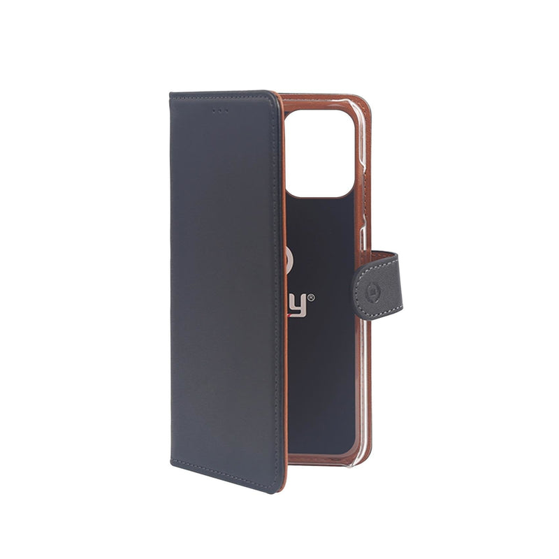Celly Wally Case For Iphone 12 - 15,5CM (6.1) Folio Black Brown