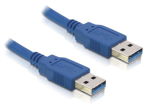 Delock 0.5M USB 3.0 USB Cable 0,5M 3.2 Gen 1 (3.1 Gen 1) USB a Blue — image 1