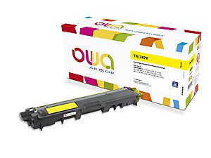 Toner Compatible Owa Brother TN-247Y Yellow (2300 Páginas) With Chip