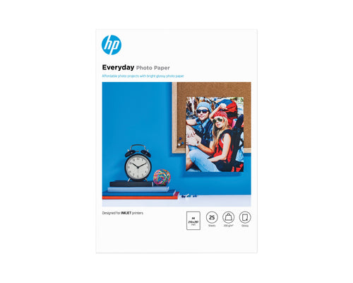 HP Paper Fotográfico HP Everyday Din A4 200G 25 Hojas — image 1