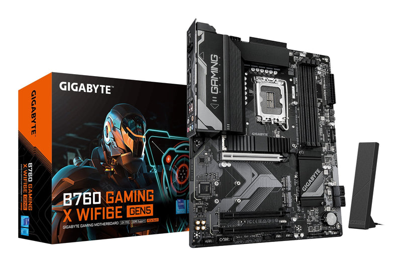 Gigabyte Motherboard B760 G X WF6E GEN5 B760 G X WF6E GEN5
