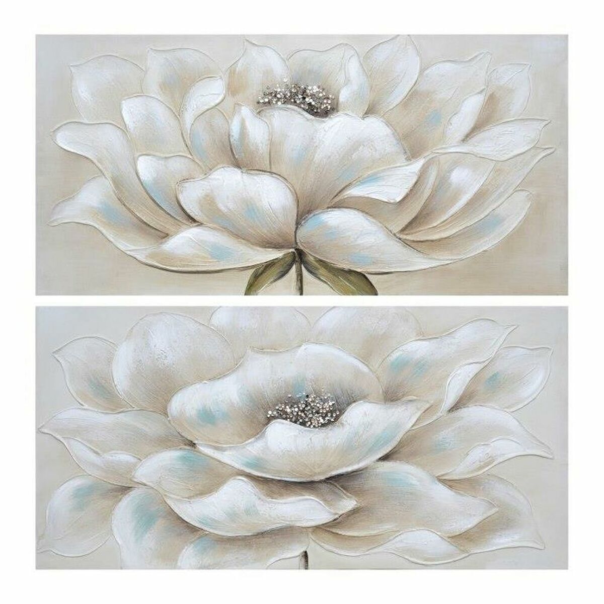Canvas DKD Home Decor Floral (Refurbished A)