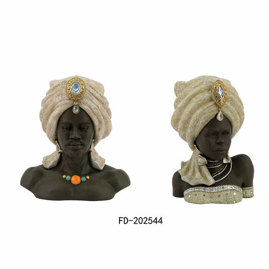 Dkd Home Decor Decorative Figure Dkd Home Decor 2 Units (Refurbished A)