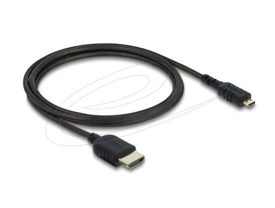 Delock Koaxiales High Speed HDMI Cable HDMI Male a Micro HDMI Male 8K 60 — image 1