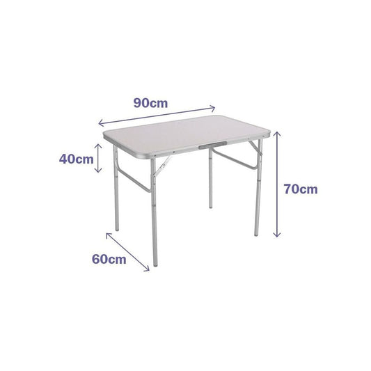 Folding Table Marbueno White 90 x 70 x 60 cm