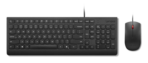 Lenovo 4X31R64414 Keyboard Mouse Included Universal USB German Black — image 1