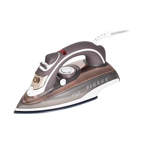 Adler Straightener Steam Ad 5030 Ceramic Brown Grey White 3000W.