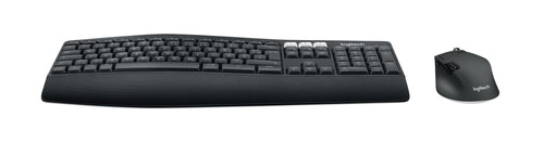 Logitech Keyboard German MK850 Performance Mouse Included RF Wireless + Bluetooth Qwertz Black — image 1