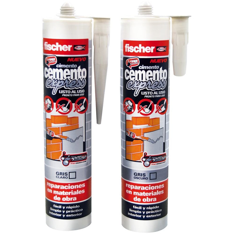 Fischer Cemento Express Grey Claro 310ML 512352