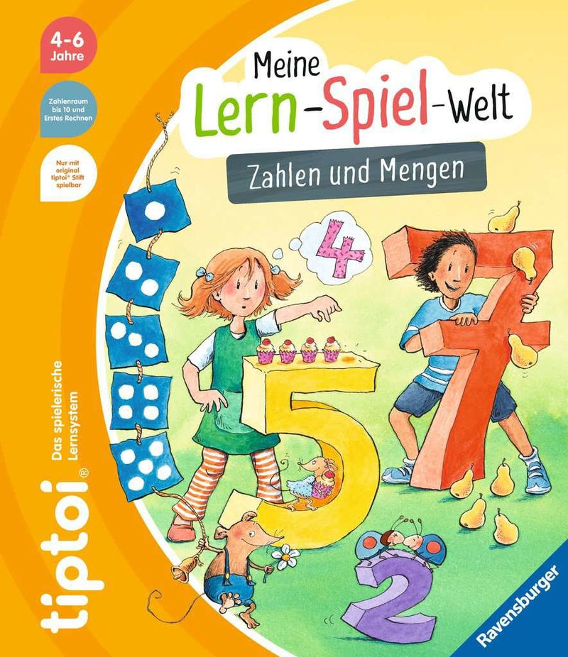Ravensburger Tiptoi Mi Mundo Juegos Aprendizaje: Números And Cantidades, Book Aprendizaje
