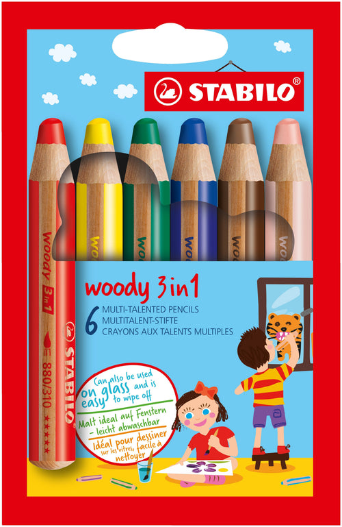Stabilo Pencils Colours Woody 3 1 Case 6 C/Surtidos — image 1
