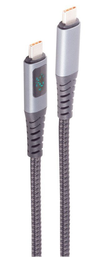 Cable Shiverpeaks BS14-59035 USB 2.0 2M USB C Black Grey