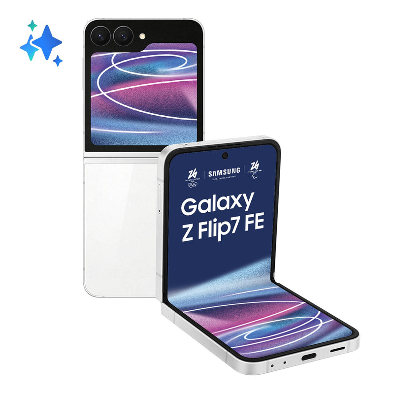 Samsung Smartphone Galaxy Z FLIP7 Fe F761B 5G Dual SIM 8GB RAM 128GB - White