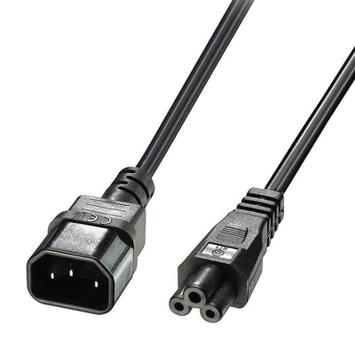 Lindy 30340 Cable Power Black 1M C14 Acoplador C5 Acoplador — image 1